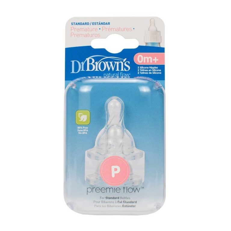 سرشیشه +۰ ماهگی دکتر براون مناسب شیشه باریک نوزادان نارس «Dr Browns»
