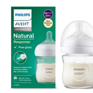 شیشه شیر نچرال پیرکس 120 میلی لیتر فیلیپس اونت «philips avent»